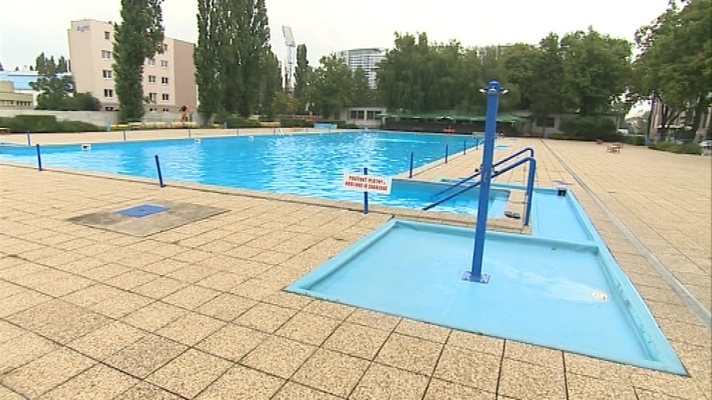 Prázdne kúpaliská v Bratislave